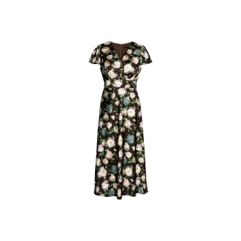 ROEYSHOUSE Short Sleeved Dress Women's Multicolor