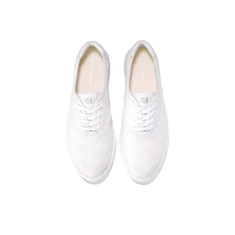 COLE HAAN GrandPro Collection Low Top Skateboard Shoes Women's White-5