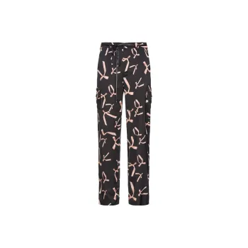 PINKO Graphic print Wide leg Trousers