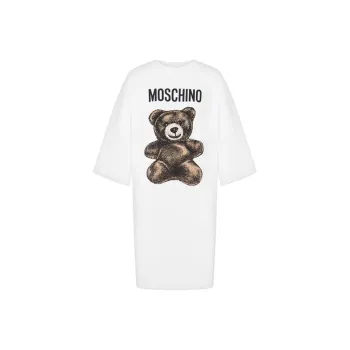 MOSCHINO Teddy Bear Mini Dress
