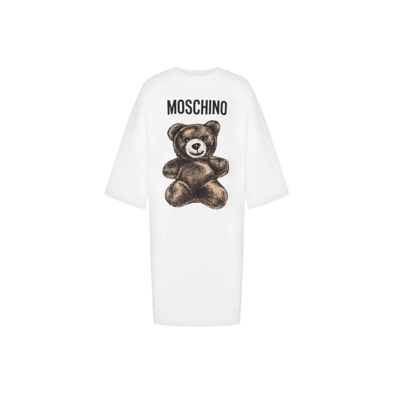 MOSCHINO Teddy Bear Mini Dress-0