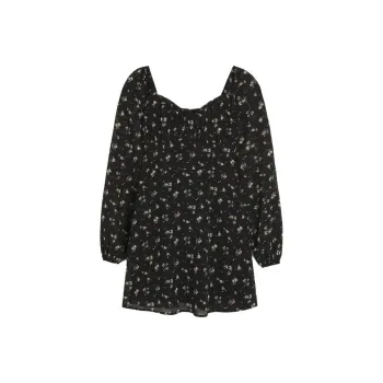 Hollister Long-Sleeved Dresses Women's Black