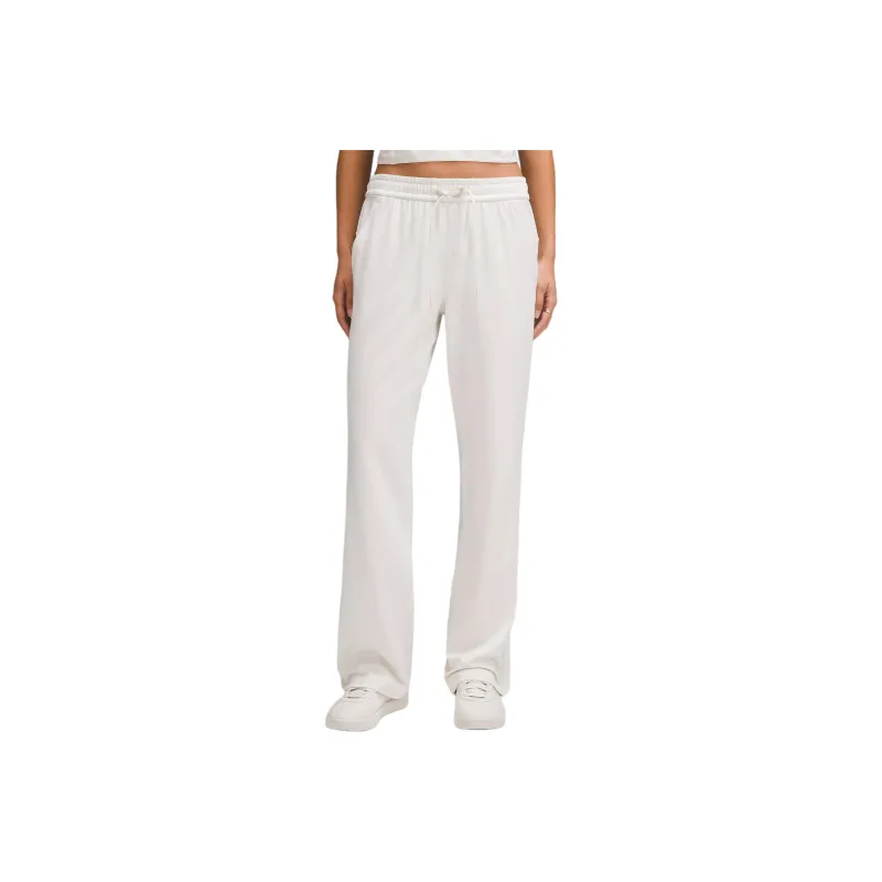 Lululemon Knitted Sports Pants Women's Gray White-19