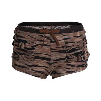 DND4DES Casual Shorts Women's Camouflage
