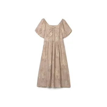 Mapping Short Sleeved Dress Women's Pink