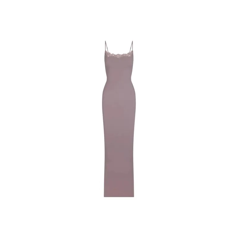 Skims Slip Dresses Women's ZINC/Zinc-0