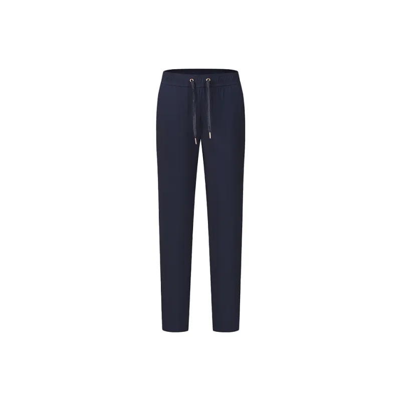FILA Fitness Knitted Sweatpants Women's RD Royal Blue-0