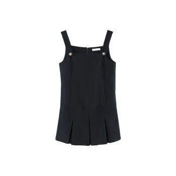 Fstudio Sleeveless Dress Women's Navy Blue