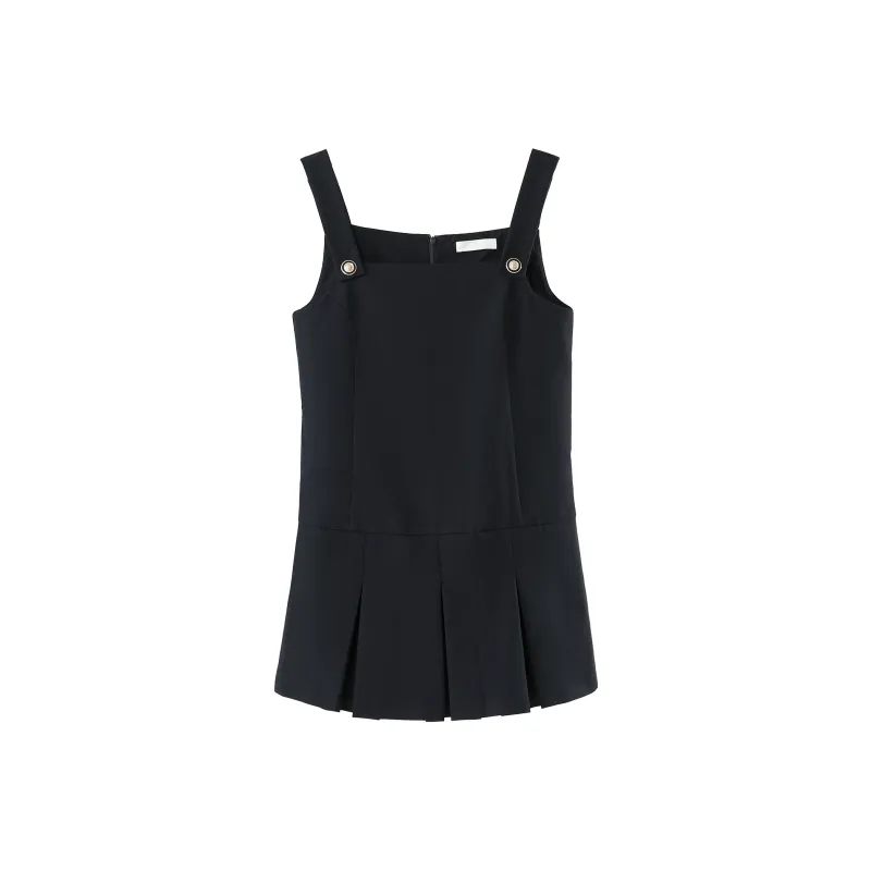 Fstudio Sleeveless Dress Women's Navy Blue-0