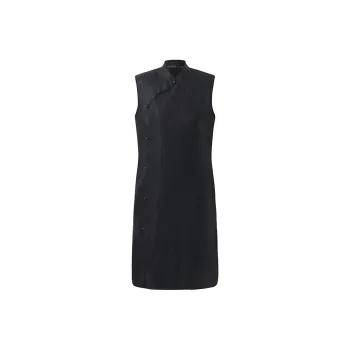 GOELIA Sleeveless Dress Women's Black