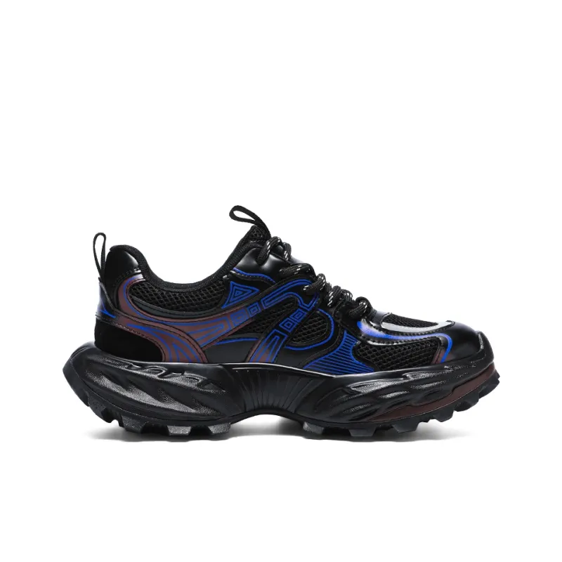 ROBINHOOD Slip Resistant, Abrasion Resistant, Coverage, Balance, And Cushioning Low Top Chunky Sneakers Men's-9