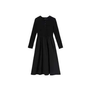 WESTLINK Long Sleeved Dress Women's Black