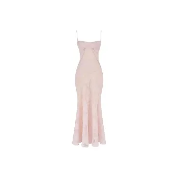 HOUSE OF CB SEREN Slip Dress Women's PINK/Pink