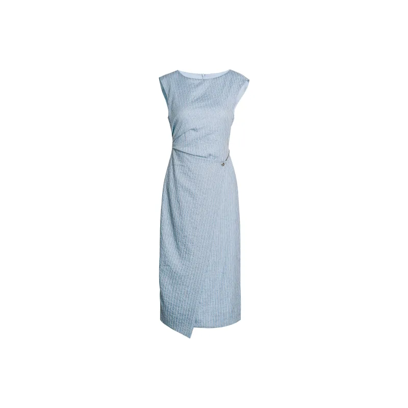 ROEYSHOUSE Sleeveless Dress Women's Stripes-0