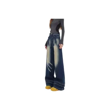 Concubine Zhu Jeans Unisex Blue