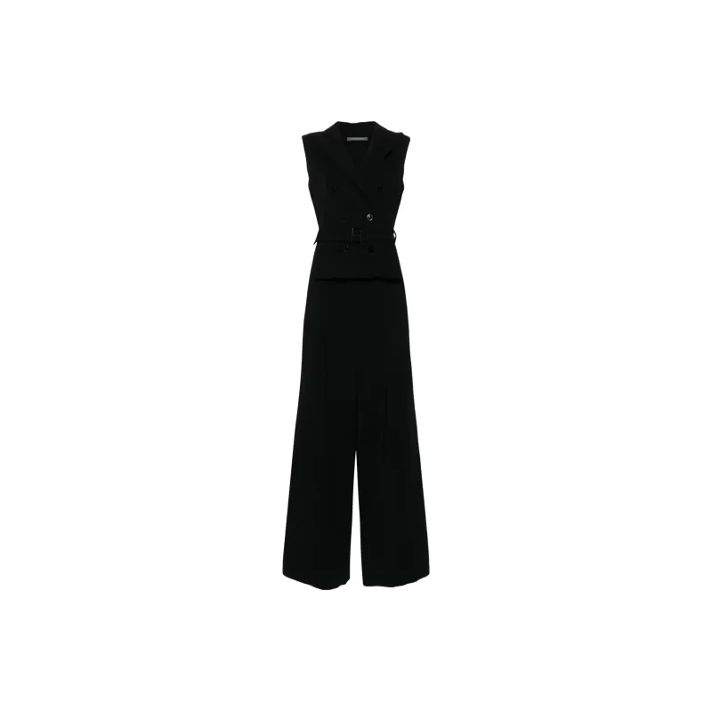 ALBERTA FERRETTI Crepe Jumpsuit-0