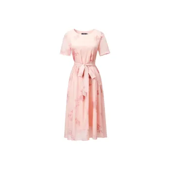 Yan Domain Short-Sleeved Dresses Women's