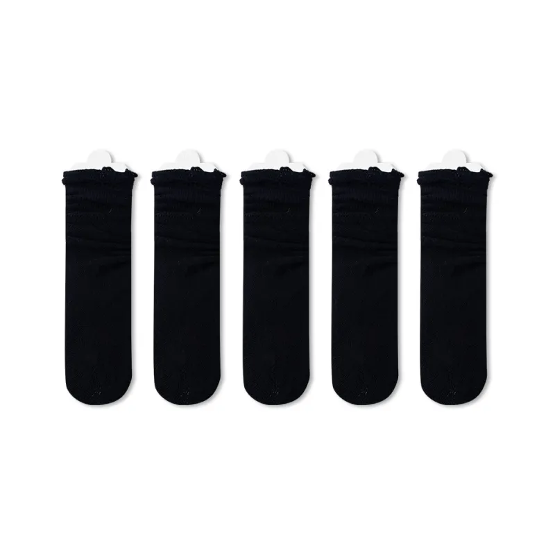 MIIOW Knee High Socks Women's 5 Pack-15