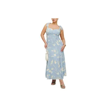 Reformation Arta Floral-print Strapless Midi Dress
