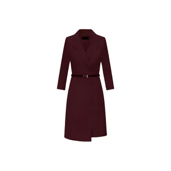 ONE SHALLOW Long Sleeved Dresses Women's Ancora Red