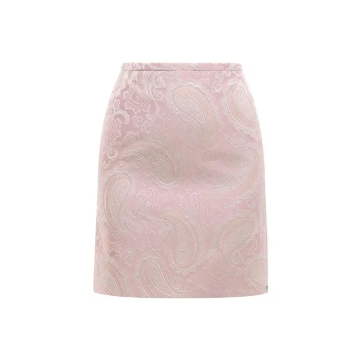 SportMax Marocco Paisley Embroidered Skirt-0