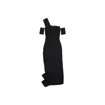 Alexander McQueen Cut-Out Bandage Dress