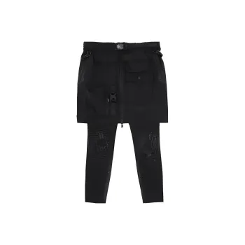 Nike X Mmw Women's 2 In 1 Skirt Black