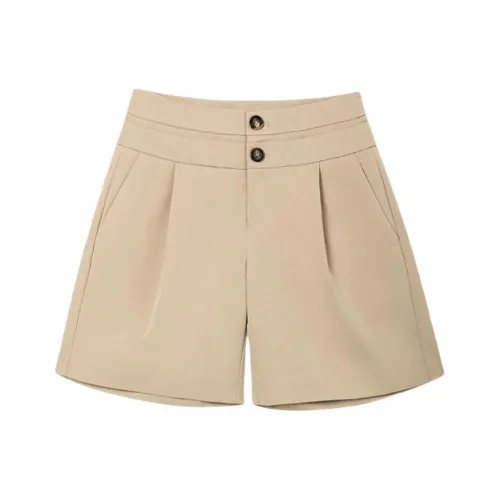 Trou Noir Casual Shorts Women's Khaki