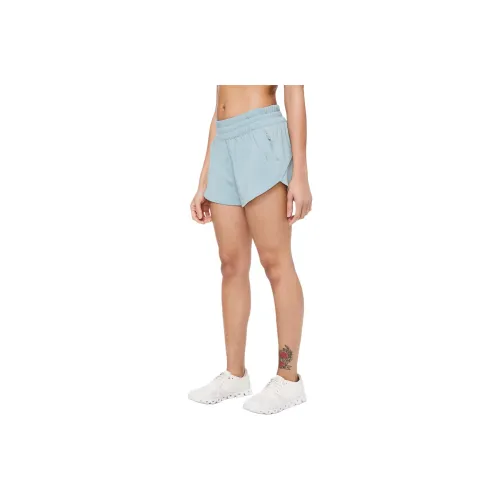 Lululemon Tracker Casual Shorts Women's Dark Pink Blue
