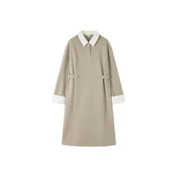 XWI Long Sleeved Dresses Women's Green Coffee