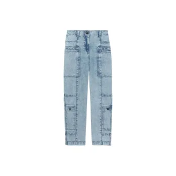 PROENZA SCHOULER Chambray Straight Leg Jeans