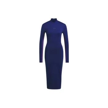 Adidas Long Sleeved Dresses Women's Blue