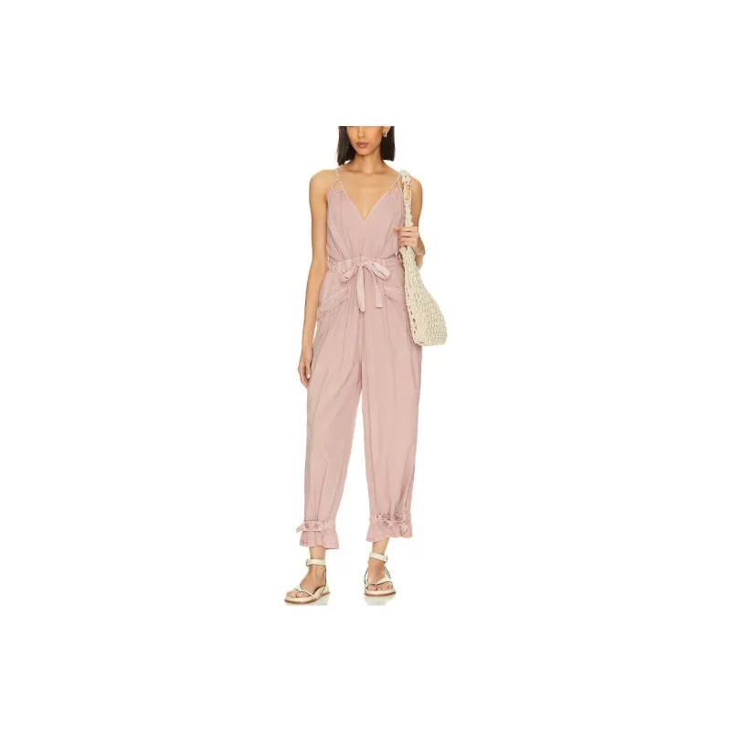 FREE PEOPLE Jumpsuits Women's Pink-0
