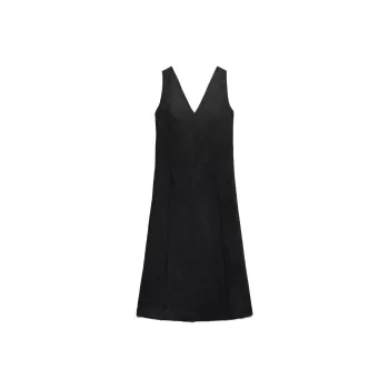 ZARA Slip Dresses Women's Gray