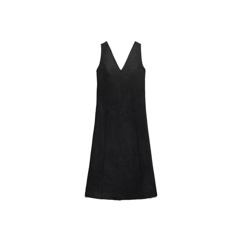 ZARA Slip Dresses Women's Gray-0