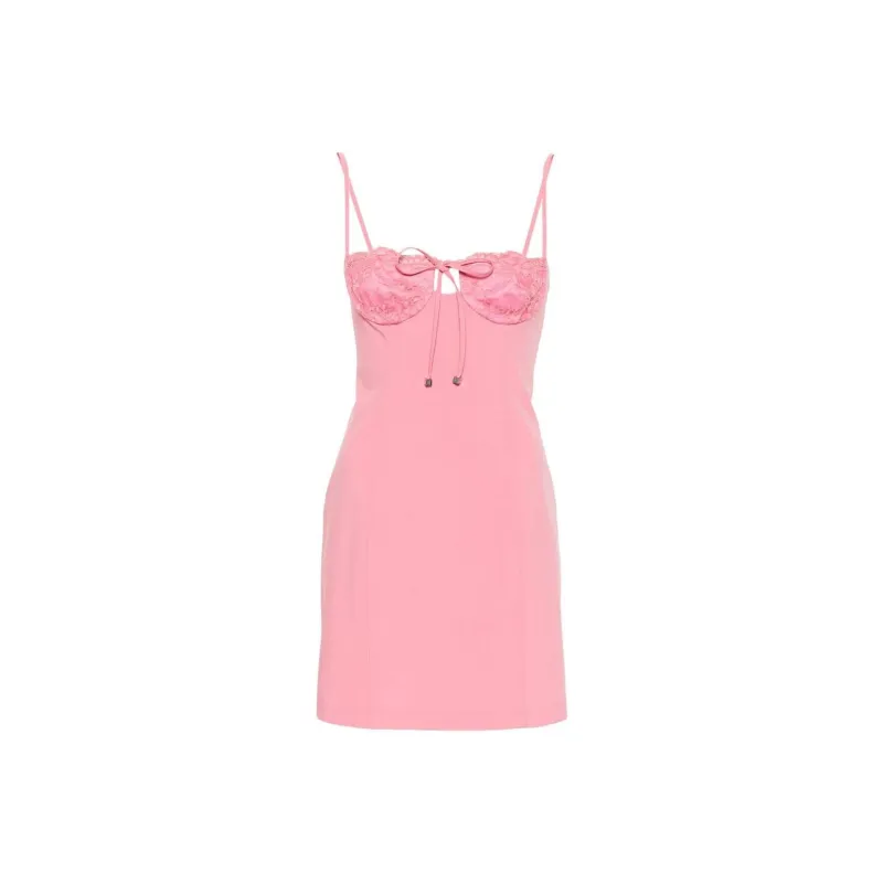 Blumarine Lace-detail Mini Dress-0