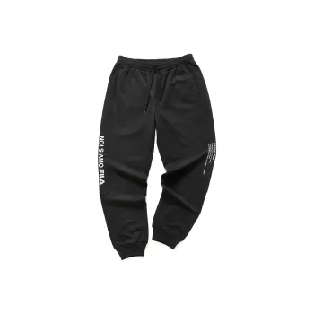 FILA NOISIAMO Knitted Sweatpants Men's Pitch Black