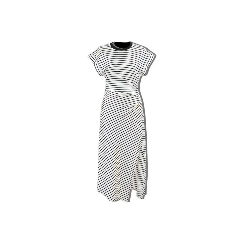 Roselingling Short Sleeved Dresses Women's-1