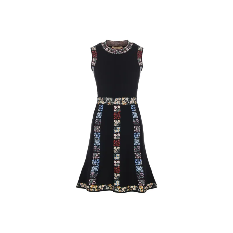 Valentino Sleeveless Dress Women's Black-0