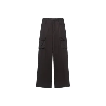 Self-portrait Cargo Pants Women's Classic Black