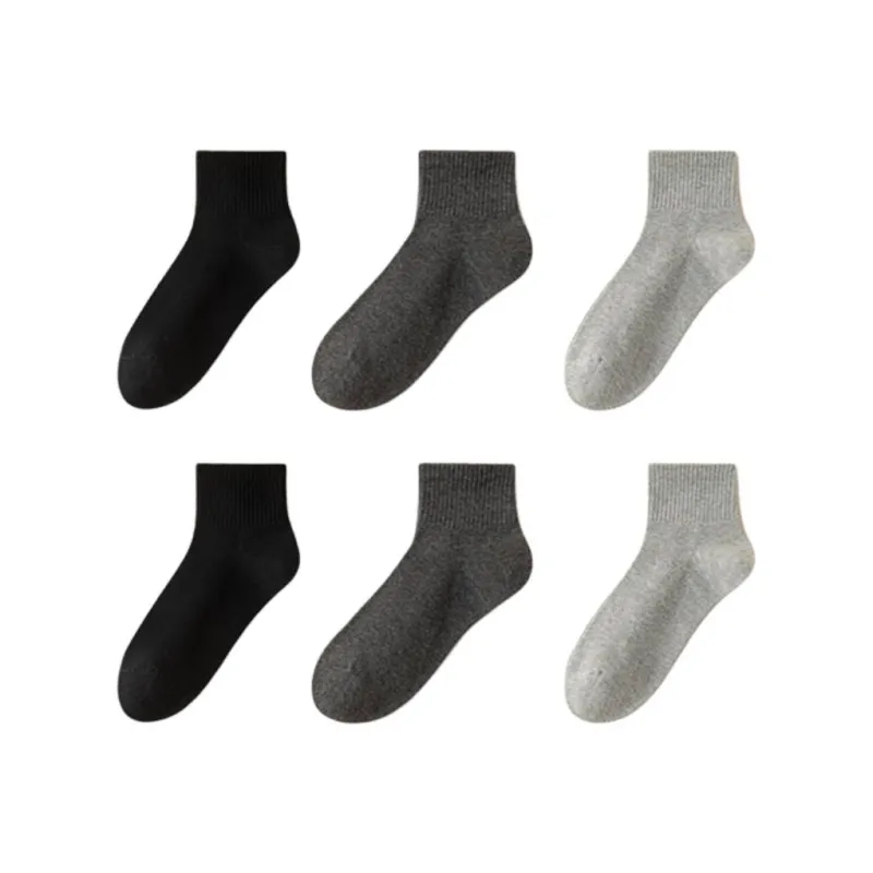 LUYOUYE Ankle Socks Men's 6 Pack-15