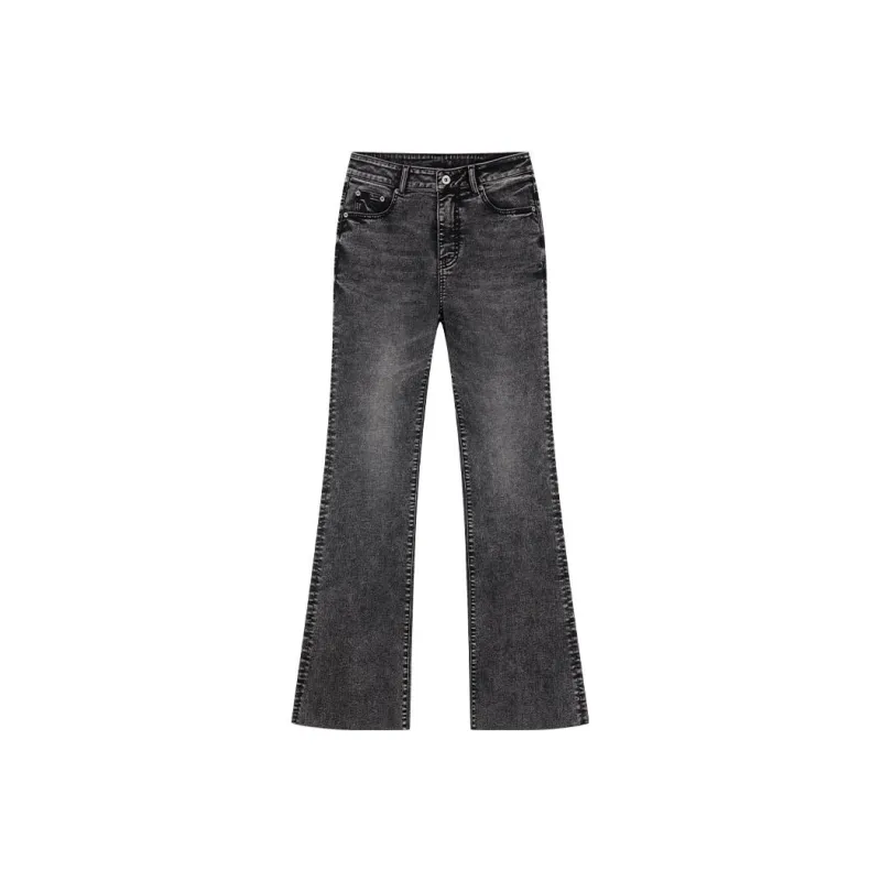 UOOYAA Jeans Women's Dark Gray-0