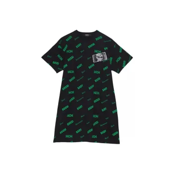 MCM Short Sleeved Dress Women's Black