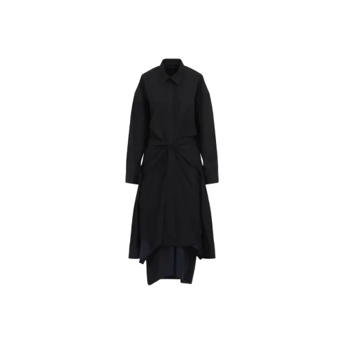 JIL SANDER Long Sleeved Gathered Blouse