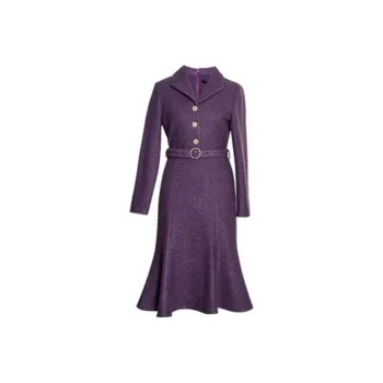 ROEYSHOUSE Long Sleeved Dresses Women's Purple