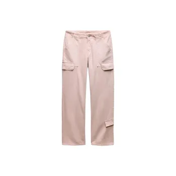 ZARA Cargo Pants Women's Pink