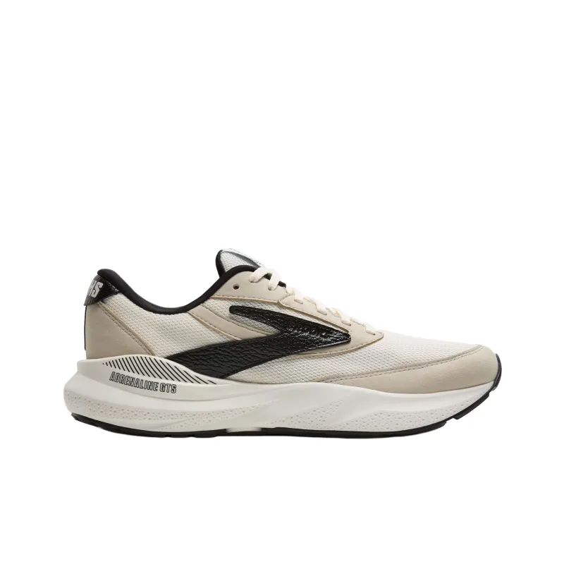 Brooks Adrenaline GTS 24 Shock Absorbers With Slip Resistant Features Low Top Running Shoes Men's Coconut Color-1