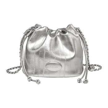 AOKANG Polyurethane Leather Bucket Bag, Underarm Crossbody Bag, Shoulder Bag Small Size Women's Multicolor