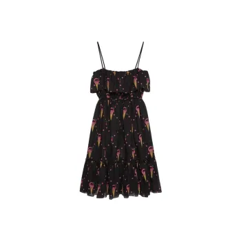 GUCCI Slip Dresses Women's Black