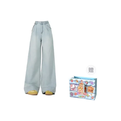 TWOPLUMGIRLS Jeans Women's Light Blue
